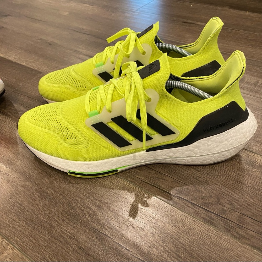 Adidas Ultraboost Bright Yellow Running Shoes